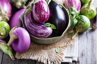 Aubergine - Mélange - Riche en saveur, légume polyvalent en cuisine - Graines fraîches