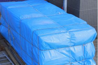 Tarpaulin - 4 x 5 m - blue