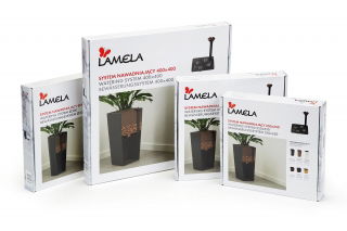 Système d'irrigation pour pots de plantes Lamela "Finezja" et "Juka" - 25 cm - 