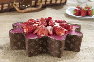 Star-shaped paper baking mould - 6 pcs