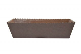 Matrita dreptunghiulara de copt "Easy Bake" - 20,2 x 6,8 x 6,2 cm - maro - 20 buc - 