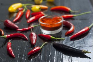 Home Garden - Mix di peperoncini piccanti - per coltivazioni indoor e balconate - Capsicum annum - semi
