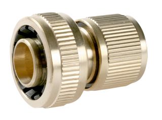 Brass quick hose connector - 3/4"