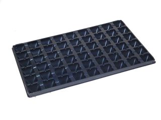 Plateau de semences, pot de pépinière, insert - 54 cellules - 3 pièces - 