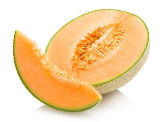 Melone 'Junior' - dichter, orange, aromatischer Fruchtfleisch