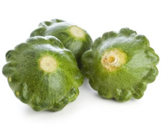 Patty Pan Squash Okra semillas - Cucurbita pepo - 75 semillas - Cucurbita pepo var. Patisoniana