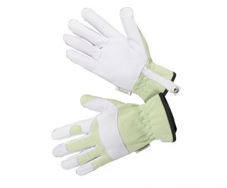 Guanti da giardino rinforzati, verde-bianco Country - 