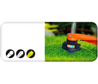 Garis potong untuk pemangkas rumput - 2,4 mm, 15 m - berbentuk bintang - CELLFAST - 
