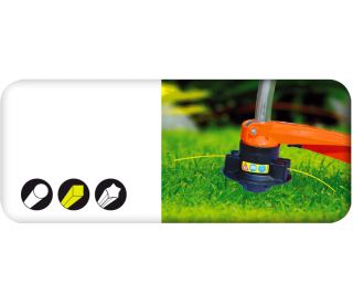 Garis potong untuk pemangkas rumput - 1,3 mm, 15 m - persegi - CELLFAST - 