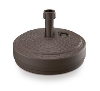 Baza parazolă / Stand rotund parazol "Umbrella Base Rato" - ø 39 cm - lună, maro închis - 