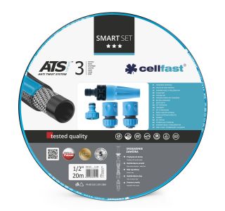 20 m SMART ½ "bir soket seti ile bahçe hortumu - CELLFAST - 