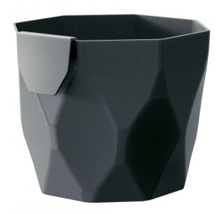 Modular flower pot - Rocka - 12,5 cm - Graphite