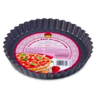 Non-stick grey tart and pizza baking pan - ø26 cm