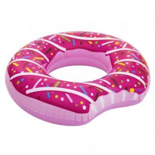 Schwimmring, Poolschwimmer - Donut - pink - 107 cm - 