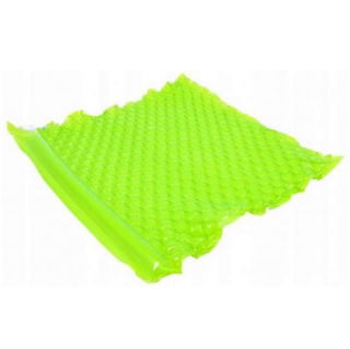 Flotteur de piscine gonflable, matelas - vert - 218 x 183 cm - 