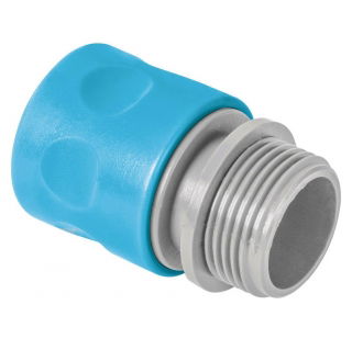 Raccordo rapido portagomma con filetto maschio, passaggio acqua IDEAL - 3/4 "- CELLFAST - 
