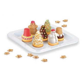 Moules à biscuits farcis - DELÍCIA - motifs d&#39;hiver - 3 pièces - 