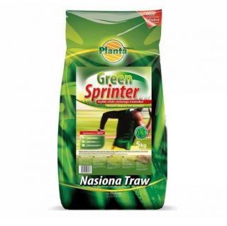Green Sprinter - gyorsan csírázó és alacsonyan növő fű - Planta - 15 kg - 600 m²-en - 