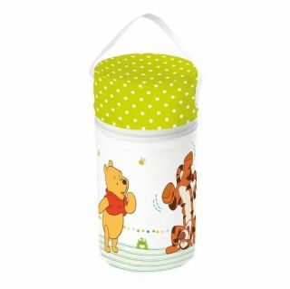 Bolsa aislante para comida / botella &quot;Winnie the Pooh&quot; - 10 x 21 cm - 