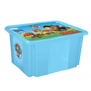Filipov úložný box „Paw Patrol“ - 24 litrov - modrý - 