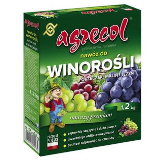 Vindruvor, vinbär, hallon och björnbärsgödsel - Agrecol® - 1,2 kg - 