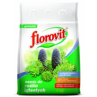 Îngrășământ de conifere - crește rezistența la boli și îngheț - Florovit® - 1 kg - 