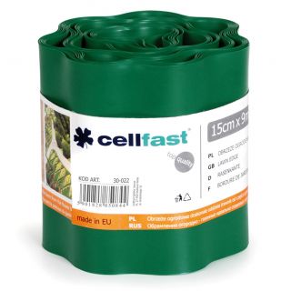 Tepi halaman hijau tua - 15 cm x 9 m - CELLFAST - 