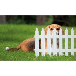 Gartenzaun - 40 cm x 3,5 m - Terrakotta - 