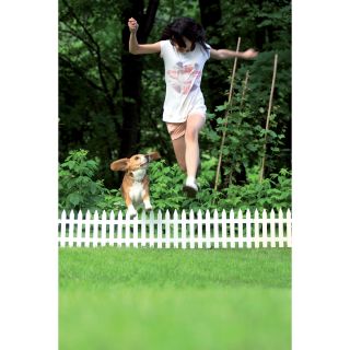 Gartenzaun - 40 cm x 3,5 m - Terrakotta - 