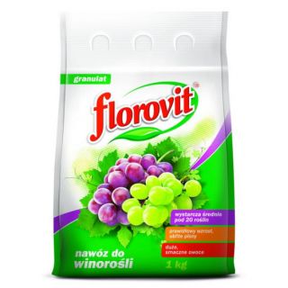 Vinrankgödselmedel - stor och utsökt frukt - Florovit® - 1 kg - 