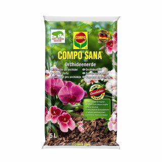 Terreau d'orchidées de première qualité - Compo - 5 litres - 