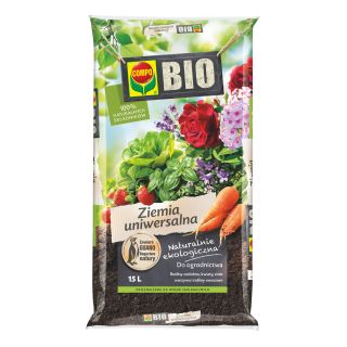 Đất đa năng BIO cho tất cả các loại cây trồng trong nhà và trong vườn - Compo - 15 lít - 