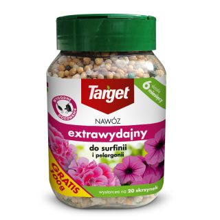 Fertilzer de gerânio e petúnia de longa duração e extra eficiente - Target® - 500 g - 