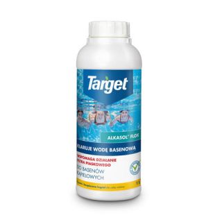 Alkasol Flox - efficace chiarificazione dell'acqua della piscina - Target - 1 litro - 