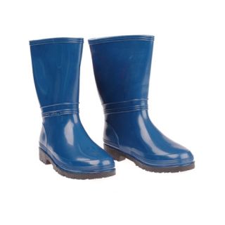 Rainny navy blue kid's rubber wellingtons - size 40/41