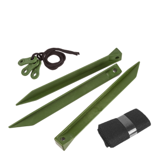 Driepunts boomstabilisator - helpt de boom rechtop groeien - 