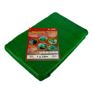 Skyggenett - utmerket dekke for planter, terrasser og balkonger - 90% - 1 x 10 m - 