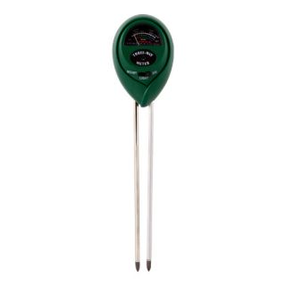 3-in-1 tester tanah - pH meter + hygrometer + meteran paparan sinar matahari - 