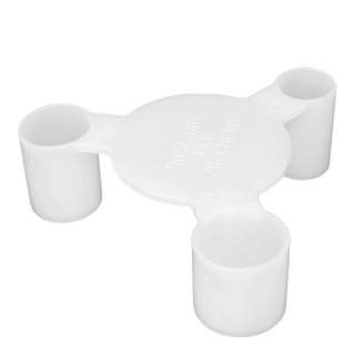 Cucchiaio da zucchero - 3 formati - 2 g, 4 g, 6 g - 
