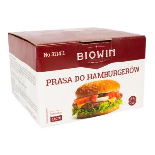 Stiskalnica za burger iz plastike - ø 11 cm - 