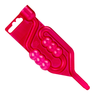 Airlock in plastica a 6 camere - "Malinowa Moc - Raspberry Strength" - 