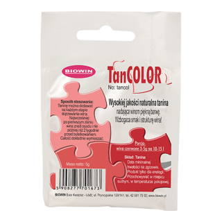 Tannin - til den dybe vinfarve - 5 g - 