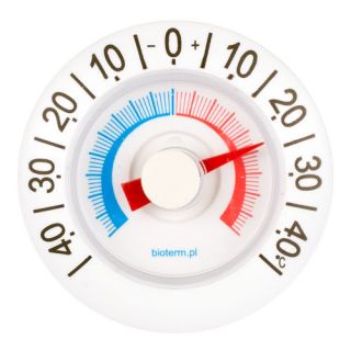 Outdoor round self-adhesive dial thermometer - ø 105 mm