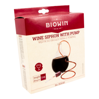Sifone da vino con pompa - 