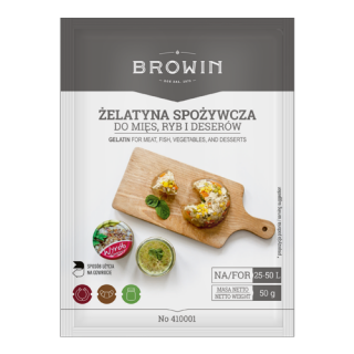 Кулинарный желатин - для мяса, рыбы и десертов - 50 г - 