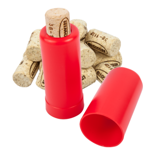 Set de bouchage de vin - bouchonneuse Simplex + 10 bouchons - 