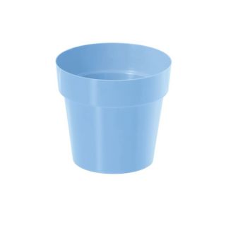 Einfache runde Blumentöpfe - 16 cm - verschiedene Farben - 7 Stück - 