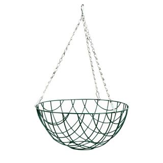 Coș de flori suspendate din sârmă - 25 cm - 