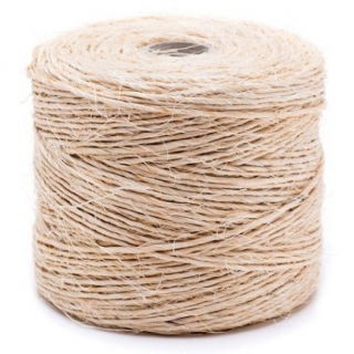 Naturlig sisal garn - 500 g / 250 m - 