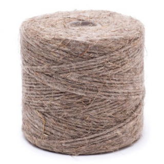 Naturlig hampgarn - 500 g / 250 m - 
